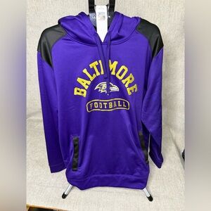 NWT Baltimore Football Men’s 2XL Purple Pullover Hoodie Ravens Colors